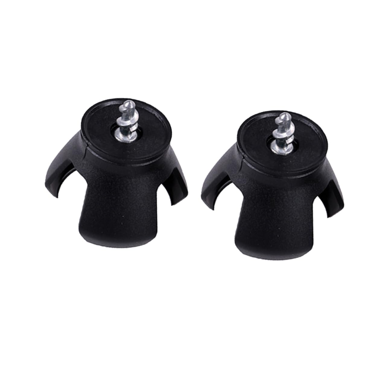 Kisangel Ball Tool Set 2pcs 3 Prong Ball Picker Ergonomic Design Easy to Connect Black