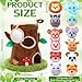 Arrowbash Plush Safari Animal Tree House Playset, 13 PCS Soft Forest Animals, Sensory Learning Toys for Infants 6–12 Months, Toddlers 1–3 Gift, Birthday Gift