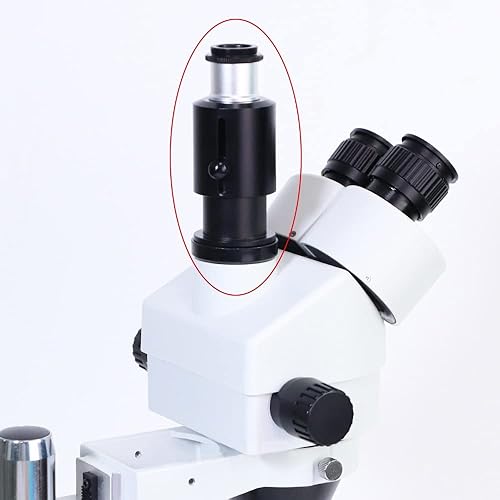 Miniatura 4 de Smicroscope Accessories for Adults 33mm CTV Stereo Trinocular Microscope Camera Adapter 25mm C Mount Industrial Digital Video Microscopio Camera