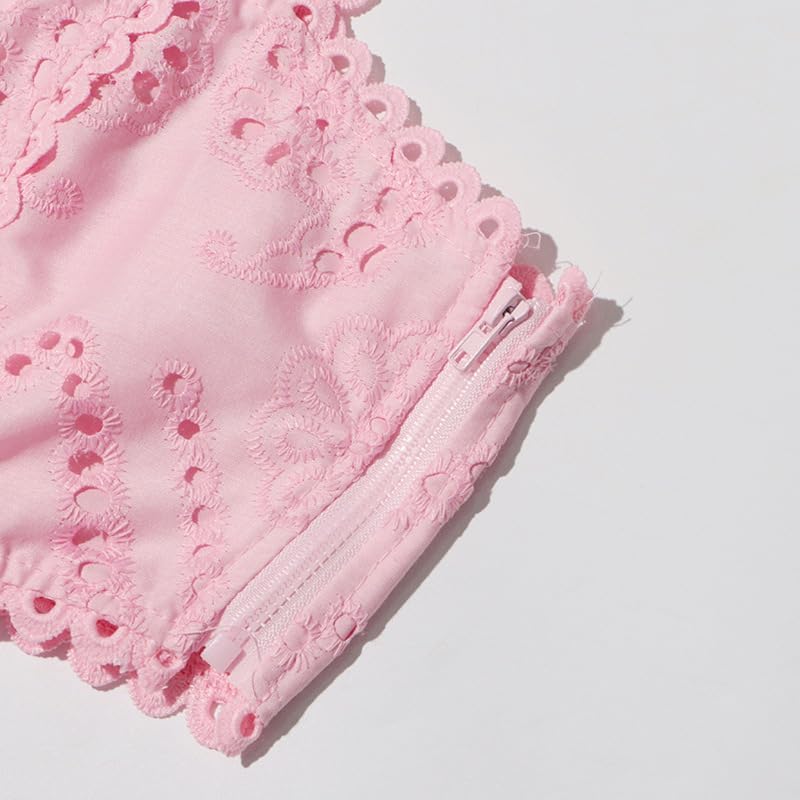 Women's 2 PCS Lace Holes Tank Tops Bodycon Skirts Sexy Nightclub Party Dress Outfits Set - Image 5