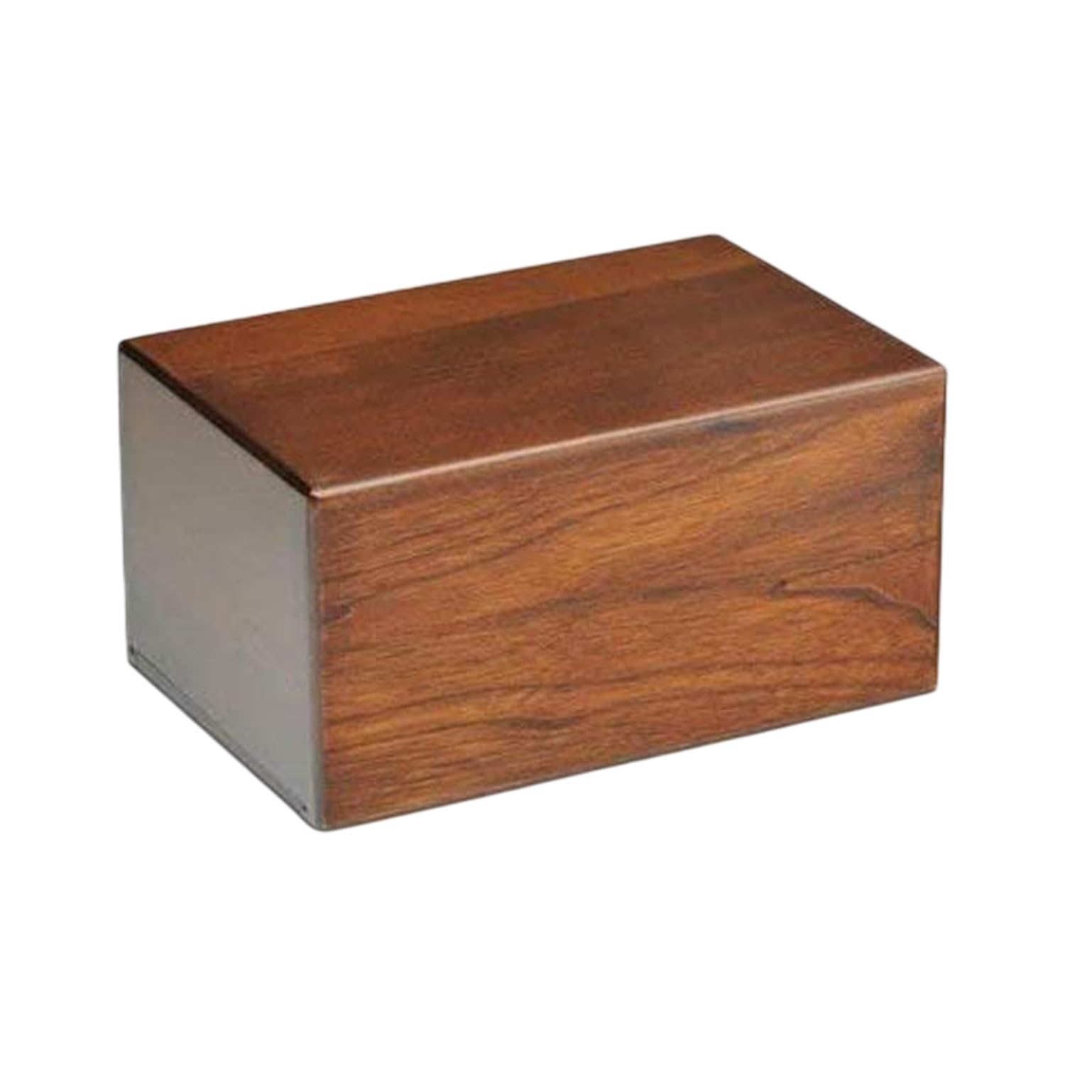 Wooden Urn for Human Ashes, Decorative and Pet Memorial Urn - Keepsake Burial Ash Box - Small (Style1, 6 X 4 X 2.75 inch)