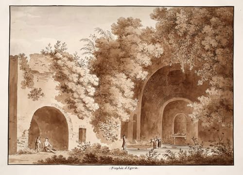 Cuadro El ninfeo de Egeria de Agostino Tofanelli, pintura que inspira paz en tu salón