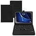 Produktbild NAUC Tastaturhülle kompatibel für Samsung Galaxy Tab A6 10.1 Keyboard Case drahtlose Bluetooth Tastatur QWERTZ Tablet Hülle Tasche Ständer Cover Schutzhülle