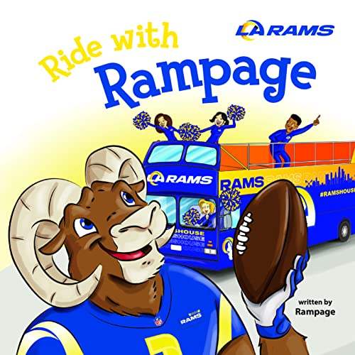 Image of Michaelson Entertainment NFL Ride with Rampage Hardcover Book