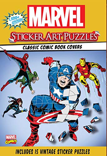 Marvel Sticker Art Puzzles