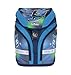 Produktbild herlitz 50007660 Grundschulrucksack Motion Plus, Magnetschloss, 3M & fluoreszirendes Material, 17-teiliges Stifteetui Motion, Heftbox, Sporttasche, Motiv: Soccer, 1 Stück