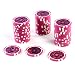 Produktbild 50 Poker-Chips Laser-Chips Metallkern 12g Poker Texas Hold`em Black Jack Roulette reflektierend Tokens Jetons Casino 1 Rolle Wert 1-10000 wählbar (Wert 5000)
