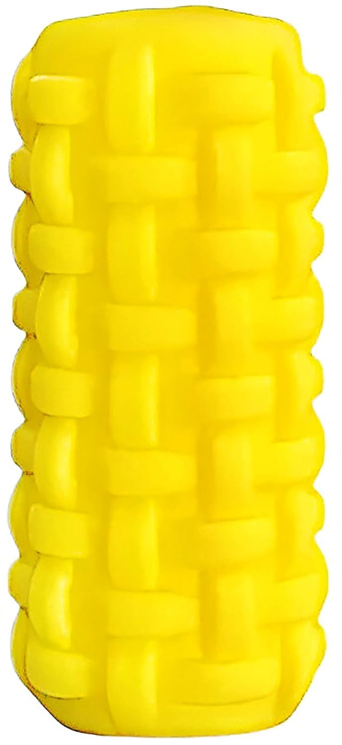 Master Ergonomic Stress Relief Massager, Waterproof Stretchable Ribbed Design, Super Soft Silicone, Yellow-image-48