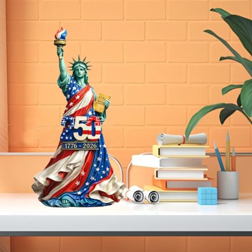 Estatua de la Libertad 250 Aniversario EE.UU. 5x2.4x1.7 in miniatura 6