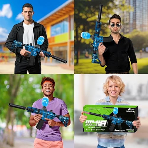 Image of Fresh Gel Blaster Gun Automatic Gun for Kids-Adults Electric Operated High Speed Including 5000 Gel Balls for Kids and Adults.A2