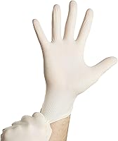 Vista 5 de Trilon 2000 PF con guantes de examen de vinilo MC3, sin polvo, sin látex, guantes médicos no estériles - marfil, tamaño mediano, 100 unidades, 1 caja