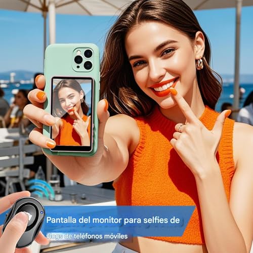 Accesorios portátiles para grabación de vlogs con cámara trasera 2