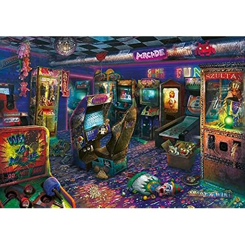 Ravensburger Forgotten Arcade 1000 Piece Jigsaw Puzzle Cover