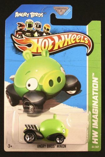 2012 Hot Wheels Hw Imagination Angry Birds - Minion Pig by Hot Wheels