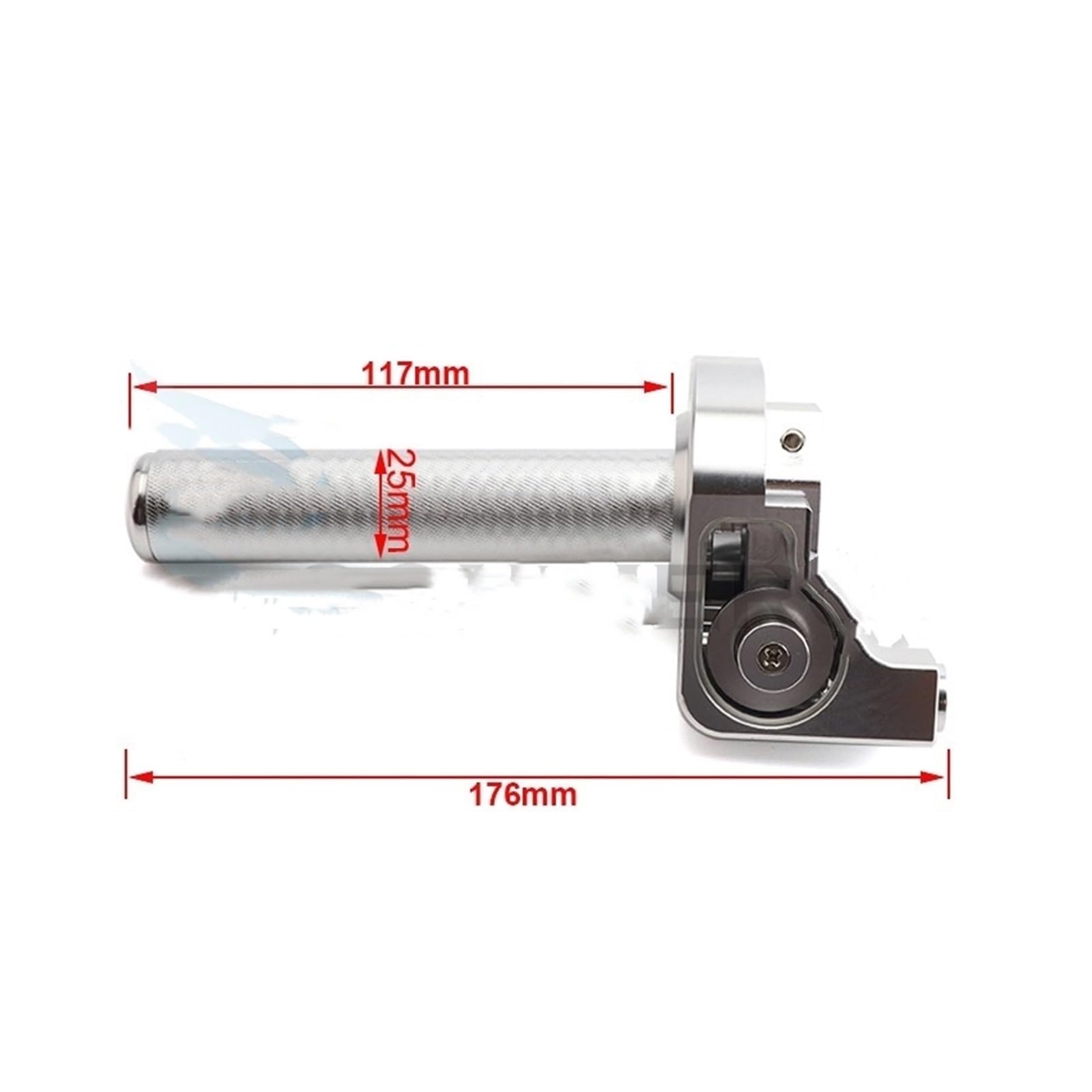 Universale 7/8 ''Manubrio CNC In Alluminio Manopola Dell'acceleratore Quick Twister + Cavo Per Hon&da CRF Per Yam&aha Per Kawas&aki KAYO Dirt Pit Bike Manopole manubrio