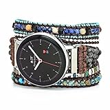 【Perfekt zum Schenken】 Mit Watch Women Bracelet kompatibel ist eine gute Wahl als Exquisites und Geschenk für jede Gelegenheit: Party, Abschlussball, Valentinstag, Hochzeitstag, Abschluss, Thanksgiving -Tag, Hochzeitstag, Muttertag, Geburtstag, Weihnachten usw. Machen Für ein perfektes Armband für sich selbst oder für die Frauen, die Sie schätzen und lieben.