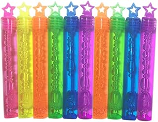 Christmas Bubble Wands 10pcs Star Bubble Wand Empty Bubble Tubes Empty Bubble Wand Empty Bubble Bottles with Wand Party Bubble Wand Party Favors Bubble Sticks Wand