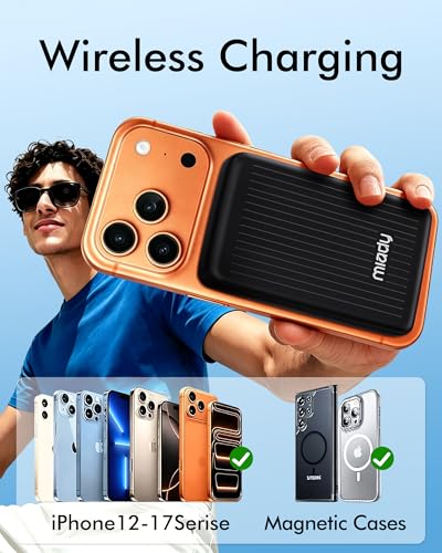Cargador portátil magnético Miady 10000mAh para iPhone miniatura 5