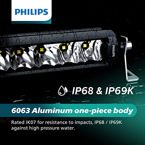 Philips Ultinon Drive 5000 Series 30" Single Row Led Light Bar | Ud5014Lx1 | Spot Flood Combo With 14280 Raw Lumens | Premium Quality Off-Road Driving Work Light #TOP5