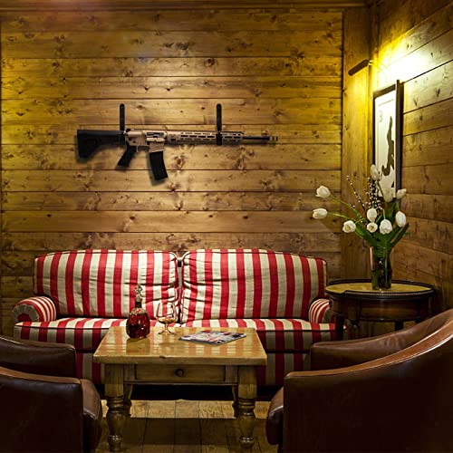 Gun Rack Storage Rifles Shotgun Hooks, Horizontal Metal Weapon Wall Mount Hangers For Storing Rifles, Shotguns And Bows, Gun Mount Holder Hooks For Wall Storage #TOP4
