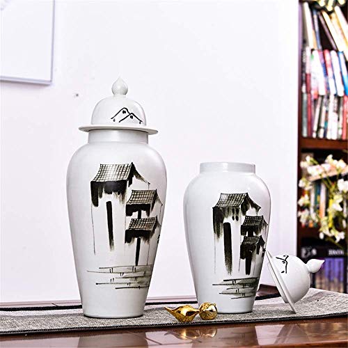 Vase en céramique artisanal chic pour décoration de table raffinée