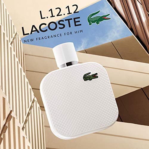 Lacoste L12.12 Blanc Masculino Eau De Toilette 50Ml,