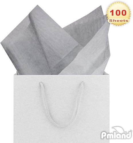 Miniatura 80 de PMLAND - Papel de regalo de calidad superior, 15 x 20 pulgadas, 100 hojas Azul Aqua