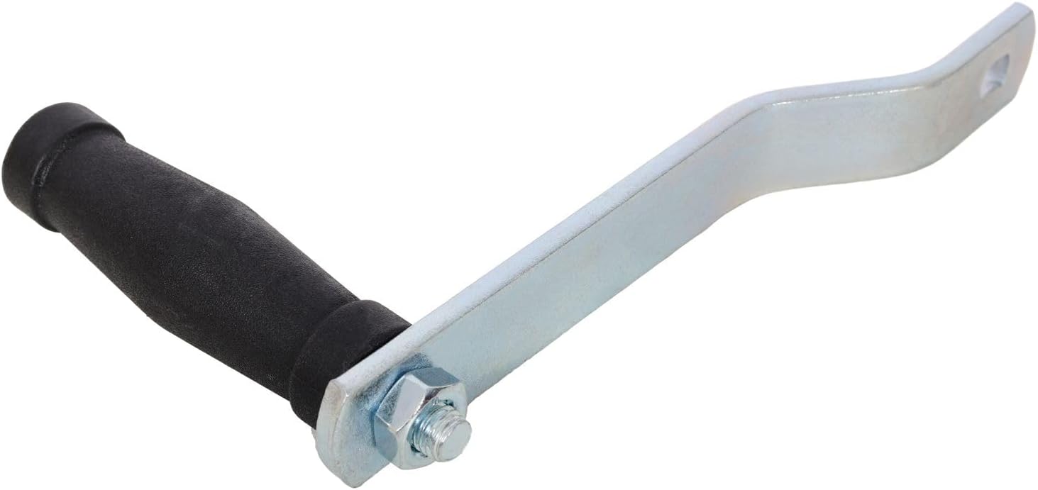 Hand Winch with 26FT Steel Cable, Galvanized Steel, 600LBS Capacity, 3:1 Gear Ratio, Two-Way Ratchet for Trailer Boat ATV