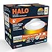 HALO RL 6 in Canless LED Recessed Ceiling Light with Selectable Color Temperature 2700K-5000K Selectable Lumen 900/1200 for Indoor Outdoor Wet Locations Dimmable IC Rated- RL6LS9FSD2W1EWHDM