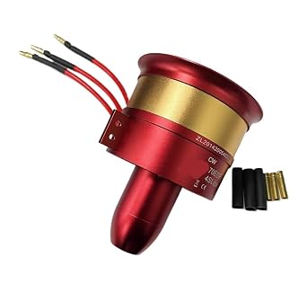 1pcs 70mm Ducted Fan EDF Jet 12 Blades 4s-6s Lipo Motor Electric for RC Airplane Model Accessories Parts 3055 2250KV3055 3300KV 4S CW