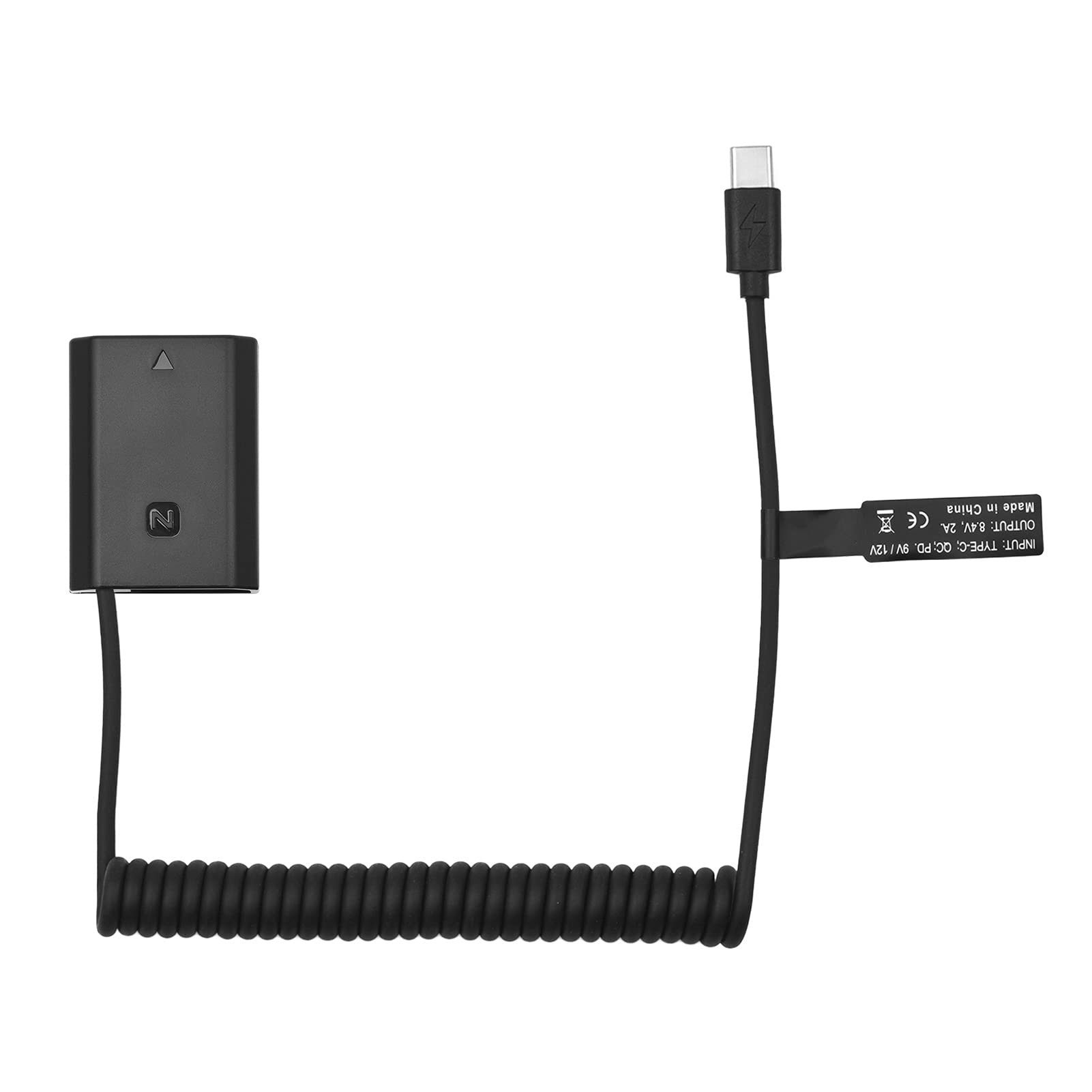 HangTon NP-FZ100 Dummy Battery AC DC Power Adapter For Sony Alpha A7CR A7CII A7C A9II A6700 ZV-E1 A7RIV A1 A7RV A7SIII FX30 FX3 A7IV A7III A6600 A7RIII A7s A9 A9R