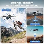Brushless Motor Drone,90° Adjustable 4K FPV,APP control,40min Flight Time,Indoor Obstacle Avoidance,Optical Flow Positioning,Gesture Photography,360° Flip,Eyond-Range Loss Alert, Toys Gifts for Men Boys - Image 4