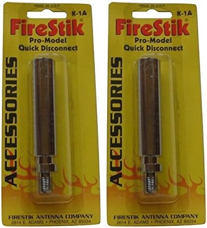 FireStikLOT of 2 K-1A Internal CB Radio Antenna Quick Disconnect Mounts