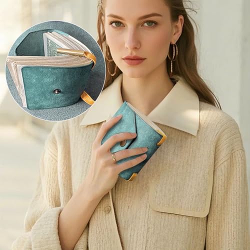 Cash Wrap Wallet with Clasp, Fast Cash Access Money Handy Holder for Cash Leather Money Holder Handy Purse Bands Wallet Organizer3