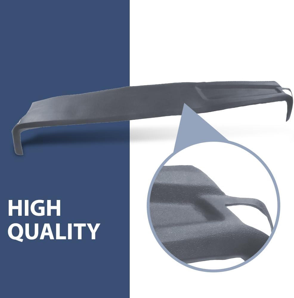 PIT66 Dash Bezel Cover Compatible with 2002-2005 Dodge Ram 1500/2003-2005 Dodge Ram 2500 3500 Instrument Panel Cover Blue