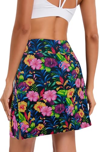 Image of Oyamiki Women's Active Athletic Skort Lightweight Tennis Skirt Perfect for Running Training Sports Golf