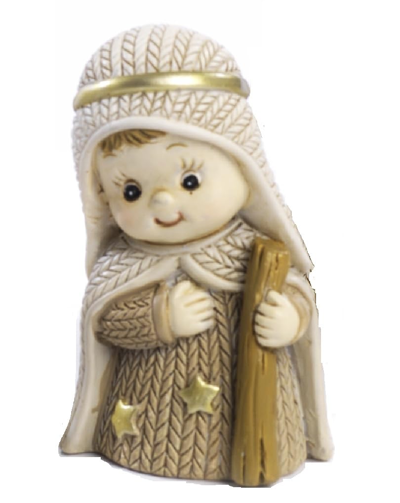 Paben - Juego para pesebre completo, niños de resina, 10 personajes de 5,8 cm.