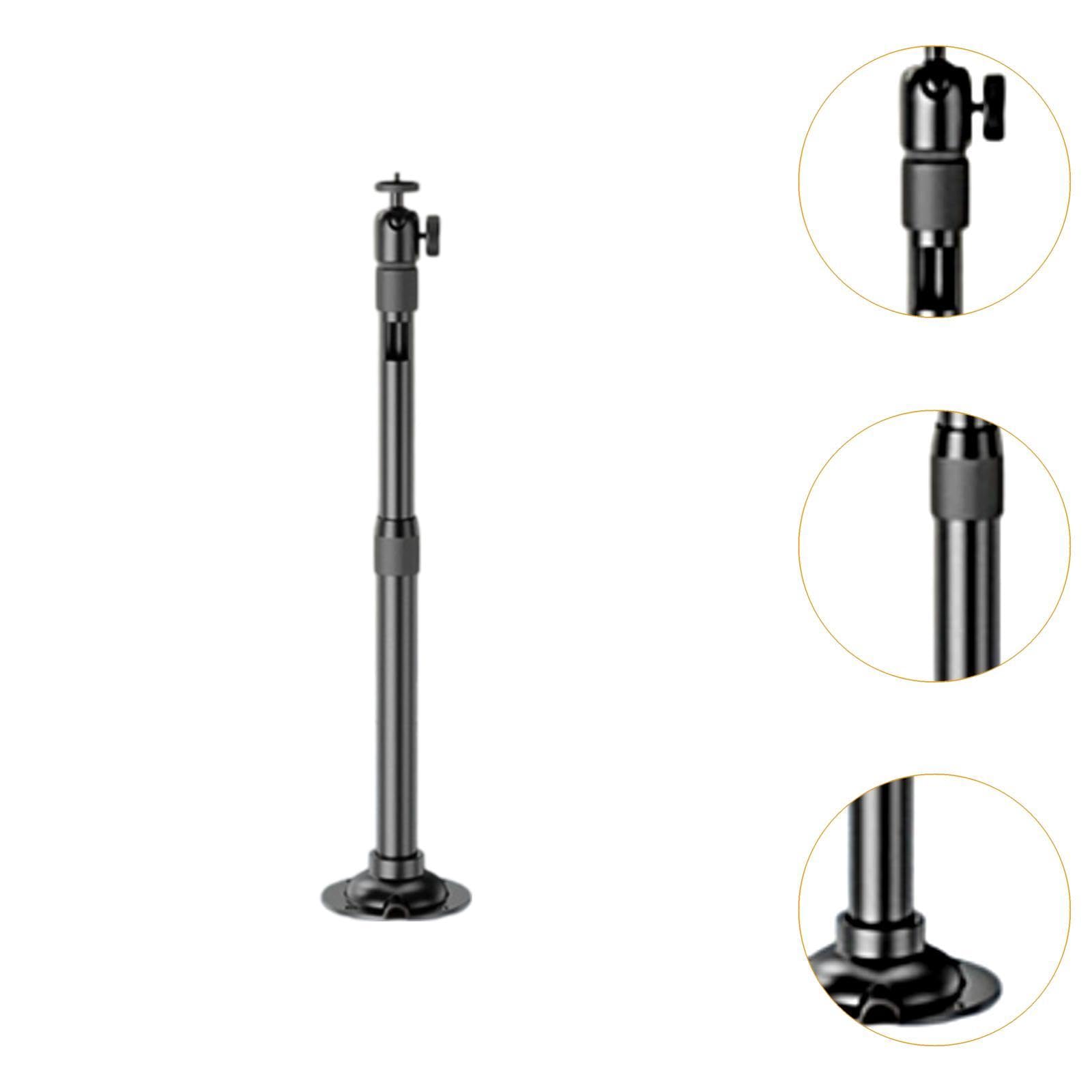 Supporto Proiettore Staffa Regolabile Universale Braccio Telescopico Struttura Solida Metallo Adatto per Salotto Camera da Letto, da 40 a 80 Cm