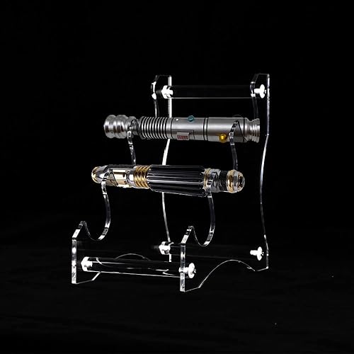 Miniatura 6 de WANLIAN Soporte de sable de luz para espada, soporte de acrílico para sable de luz de escritorio, soporte de espada, soporte decorativo para espada,