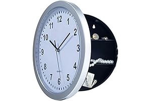 Wall Clock Safe: Covertly Conceal Valuables in Plain Sight