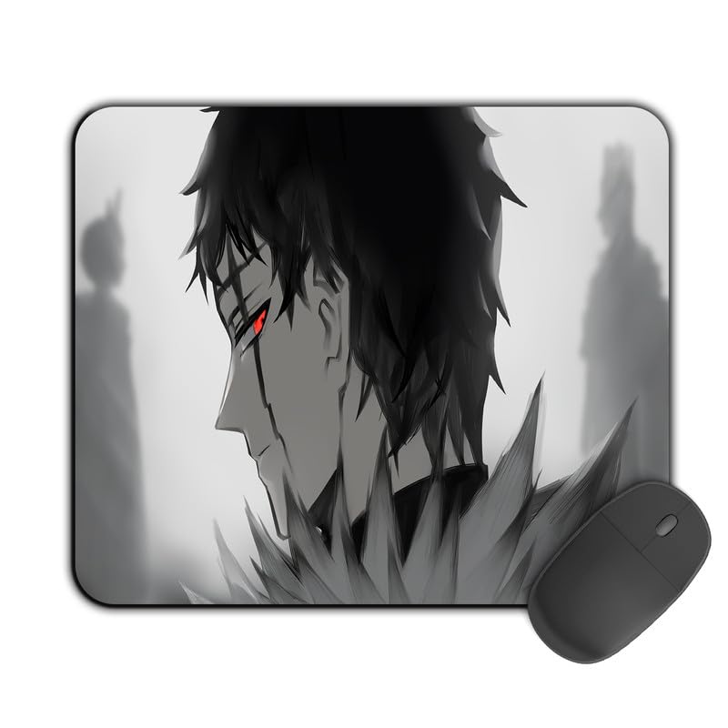 Image of Printed Design Mouse Pad Dante (200MM X 240 X 3MM) Enhance Gaming and Work Performance Comfortable and Precise Non-Slip Water Proof Black Clover Mouse Pad.