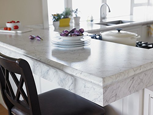 Formica Laminate: Carrara Bianco 4ft x 8ft Sheet