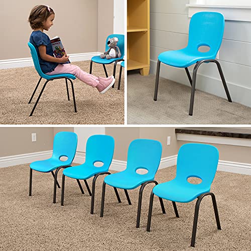 Lifetime 80475 Kids Stacking Chair (13 Pack), Blue #TOP5