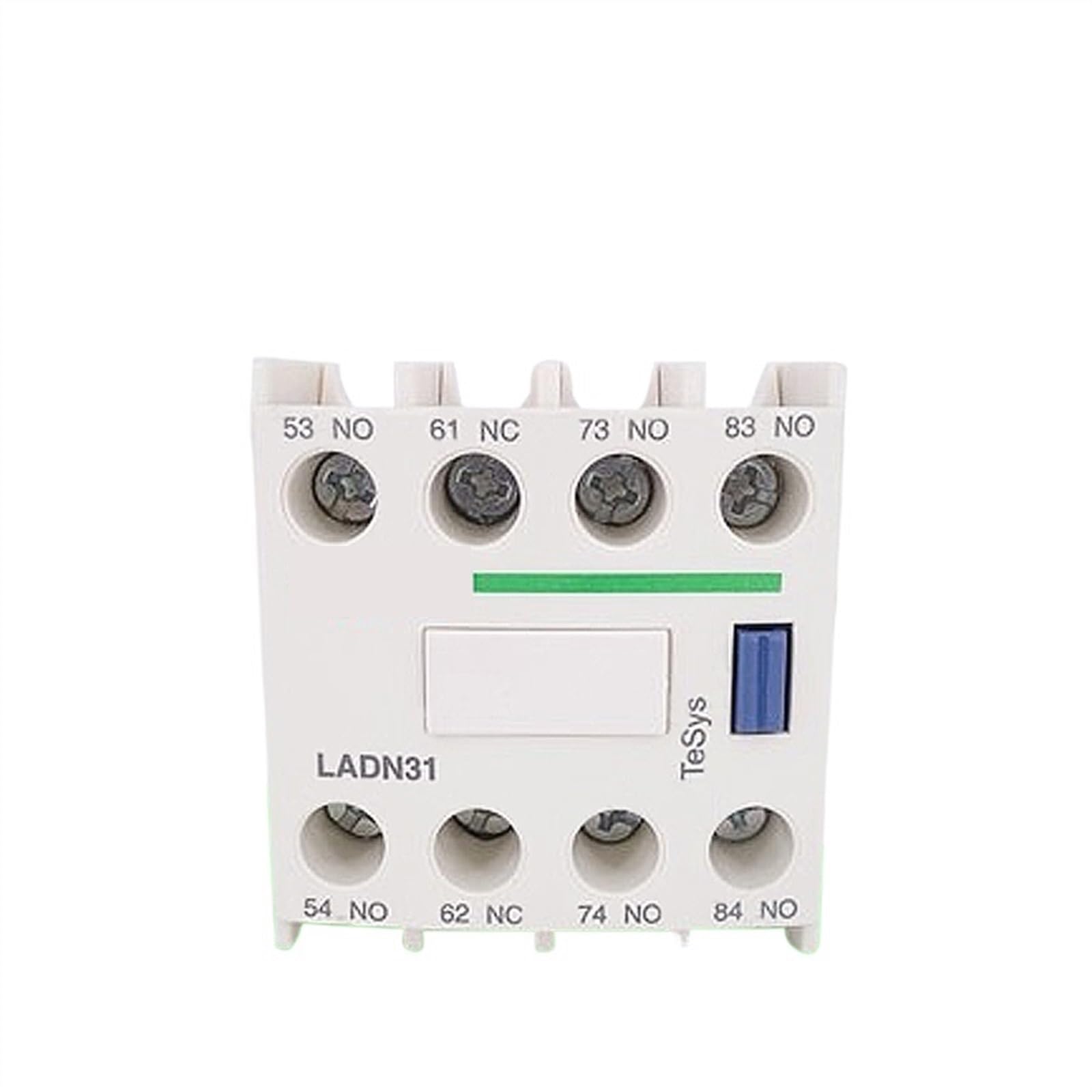AVSBBYEPS AC Contactor Instantaneous Auxiliary Contact 3NO+1NC Front Mounting LADN31C Attachment