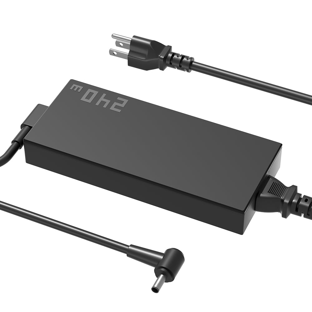 Photo 1 of SLRIOYS 240W Laptop Charger Compatible with ASUS ROG Strix G15 G17 G16 Scar 15 17, Zephyrus S17 G14 G16 M16 S15 Duo 15, TUF F15 F16 F17 A15 A17, Flow X16 ProArt 16 Vivobook 16X 15X Power Adapter