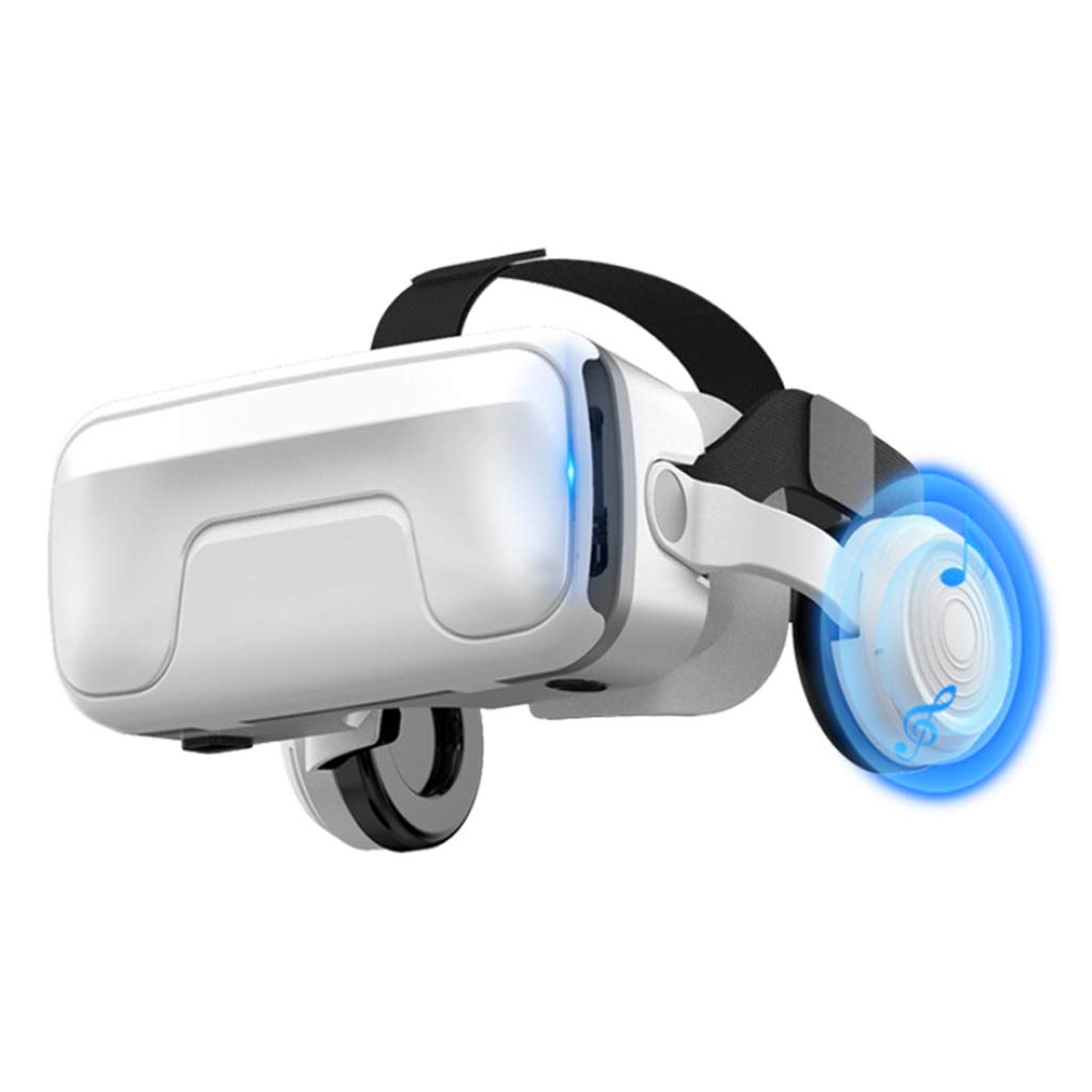 3D VR Virtual Reality Okulary, wysokiej rozdzielczości obiektyw optyczny, regulowany pasek na ramię - idealny zestaw słuchawkowy VR do telefonów komórkowych od 4,7 "do 6,5"