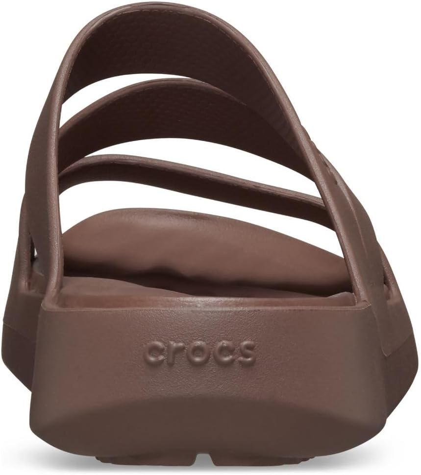 Crocs Women Getaway Strappy Sandals 8 Truffle image 4 of 10 B0D7VHXNKP