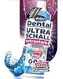 Qindoo Dental Beläge EXTRA Ultraschallreiniger Konzentrat – Entfernt Tee-, Nikotin- & Kaffeeflecken – Für Zahnprothesen, Schienen, Spangen, Zahnersatz – Hochkonzentriert (500 ml)