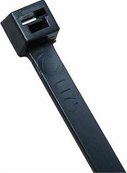 Ty-Rap L-36-175-0-L Cable Tie, Extra Heavy Duty, 36-Inch Length by 0.345-Inch Width, Black, 50-Pack