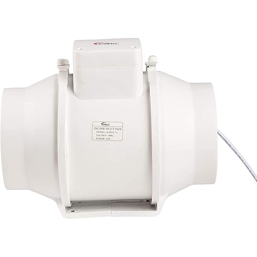 Wadbros 50 Watt Wad Il 15 Inline 6 Inch Ventilation Fan Whi